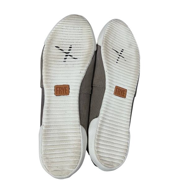 Frye Melanie Slip On Shoes Women’s Size 9 Gray Leather Casual Flats Comfort - Picture 8 of 8